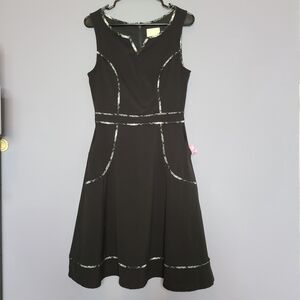 Modcloth Black Sleeveless Dress